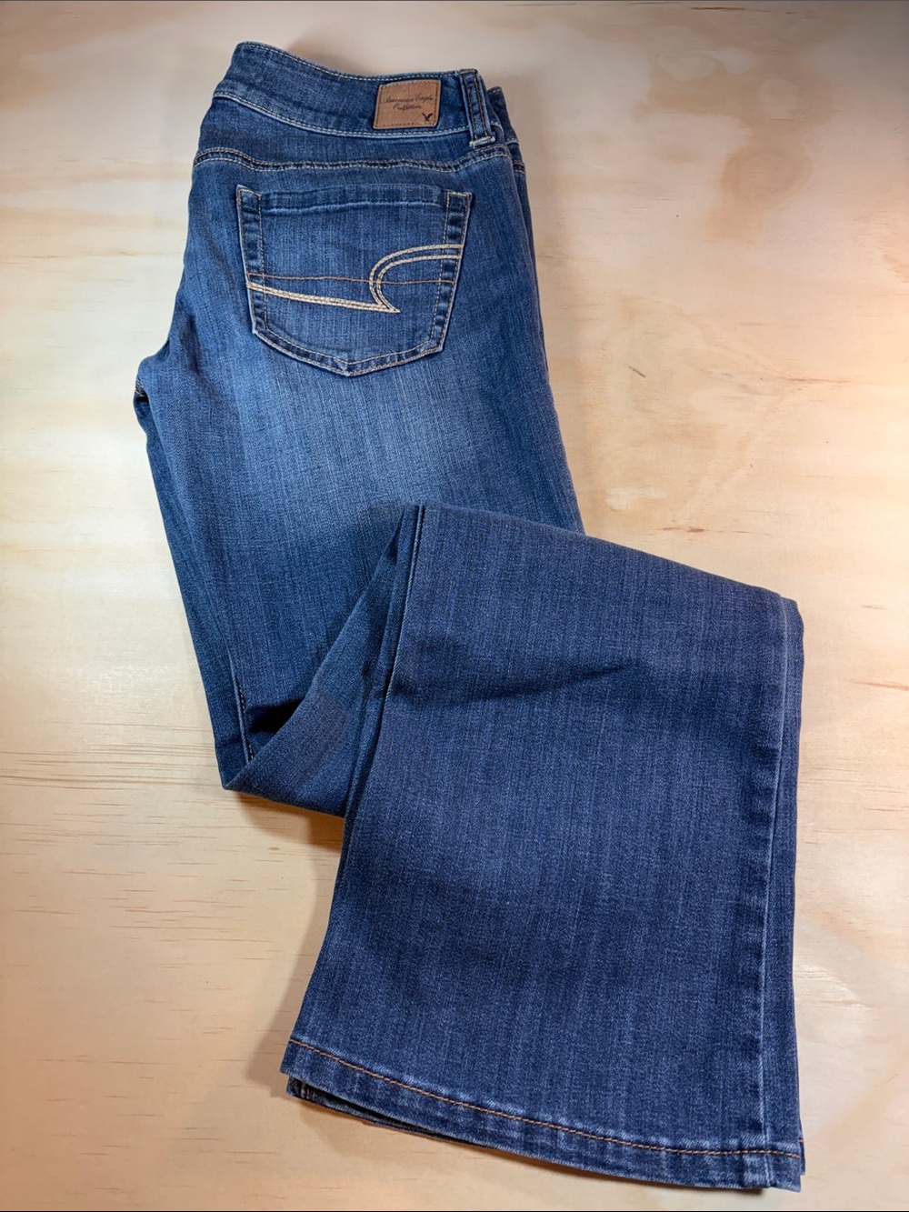 Gen Z Vibe Super Stretch Medium Wash Favorite Boyfriend Cut Jean Sz 4